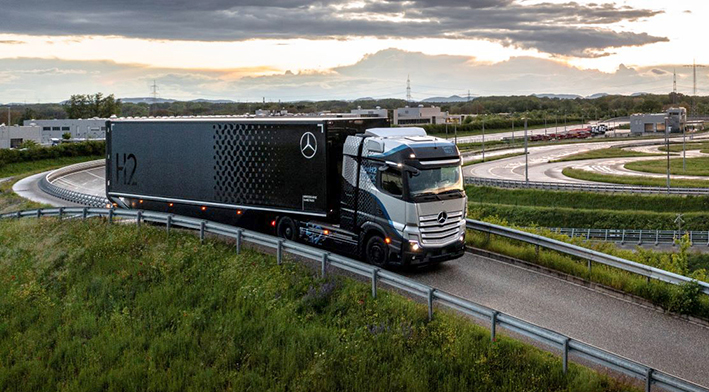 Elektrifizierung der Daimler-Trucks